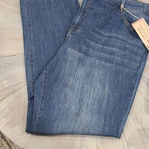 NWT DC studded slightly curvy straight leg